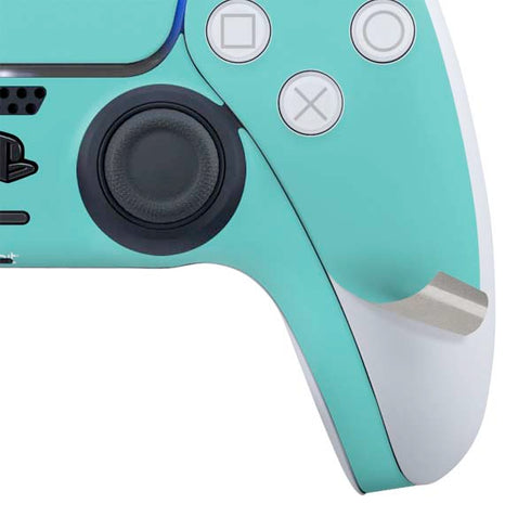 Turquoise Blue Solid PS5 Controller Skin